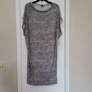 Black and white dress